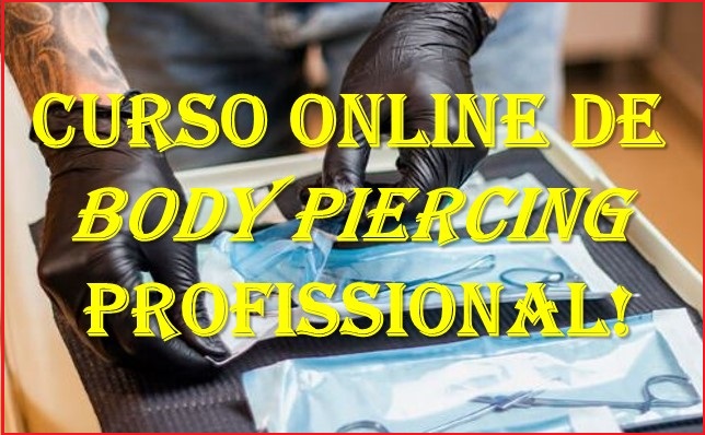 curso online de body piercing profissional