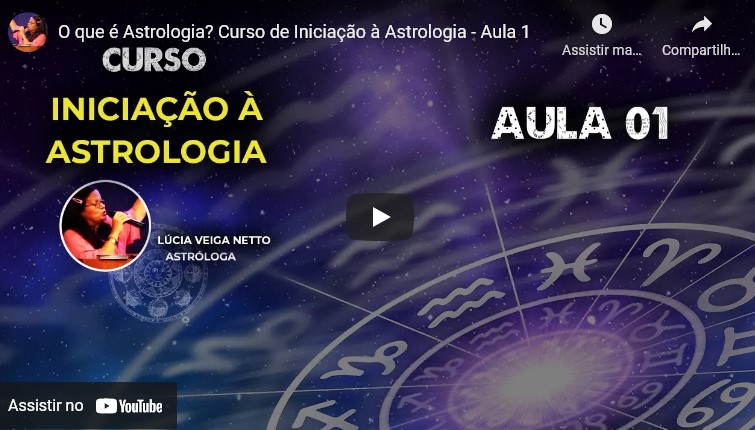 Curso de Iniciação à Astrologia