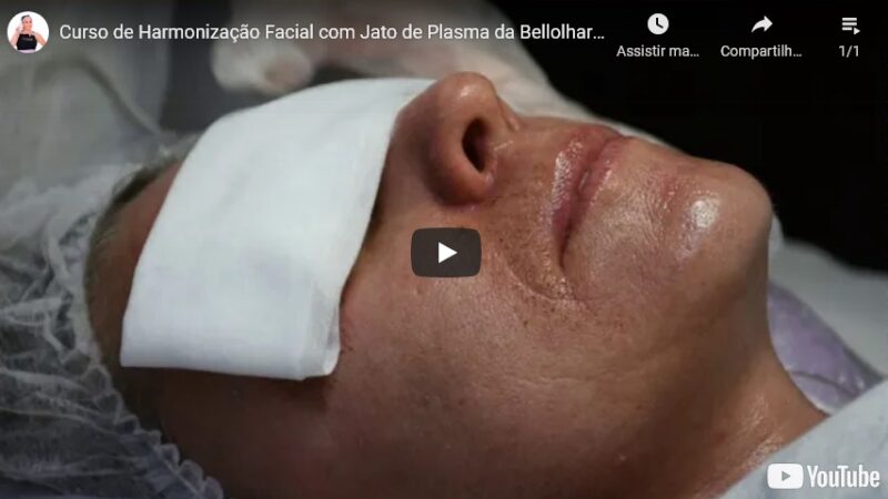 Curso De Harmonização Facial com Jato De Plasma