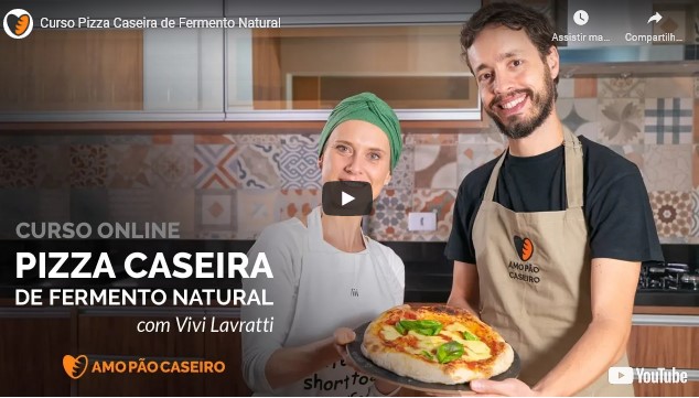 Curso De Pizza Caseira Com Fermento Natural