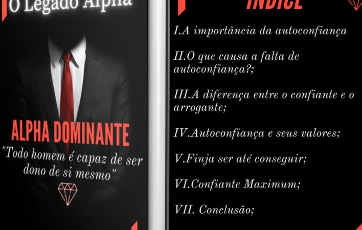 Livro O Legado Alpha + Conquistador Alpha
