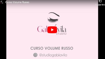 Curso Volume Russo Studio Gabi Ávila