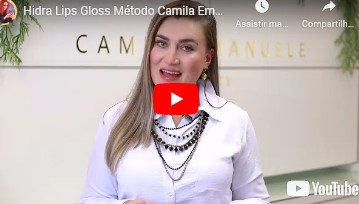 Hidra Lips Gloss Método Camila Emanuele Beauty