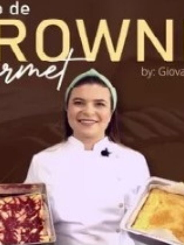 Curso Brownies Gourmet Por Giovana Felizari