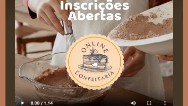 Curso Confeitaria Online