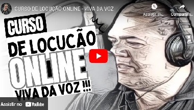 Curso de Locução Online - Viva da Voz