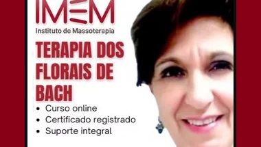 Curso Terapia dos Florais de Bach com Elaine de Maria