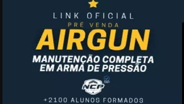Treinamento Completo para Manutenção em Airgun (armas de pressão)