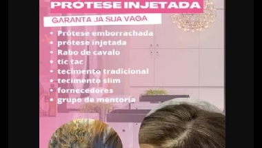 Curso de Prótese Capilar e Tecimento Curso de Prótese Capilar e Tecimento