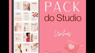 Artes Prontas e Editáveis para Profissionais de Unhas