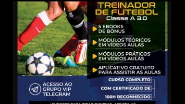 Curso Treinador de Futebol Classe A 3.0