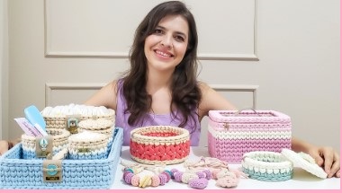 Curso de Kit Higiene em Crochê de Luxo