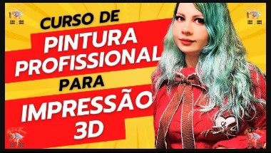 Curso de Pintura Profissional para Impressão 3D