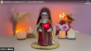 Curso de Santinhas em Amigurumi